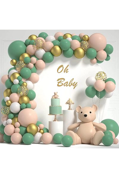 Baloane Vesele Retro Balloon Arcade For Events 135 Pieces ARC123