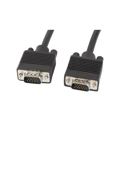 Lanberg Shielded connection cable with ferrite core, Lanberg, VGA male/VGA male, 1.8 m, black