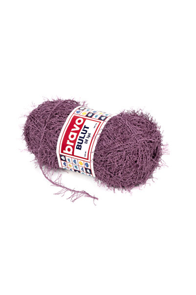 Bravo خيط صوف بولوت ساكال 100 جرام 100 متر (رمز اللون: 414) لون البرقوق