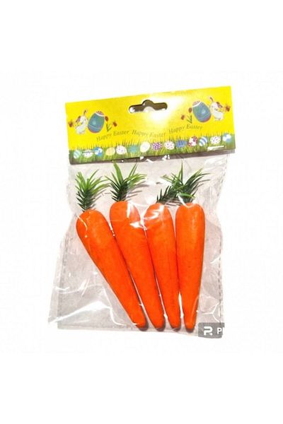 OEM Set 4 morcovi decorativi din polistiren