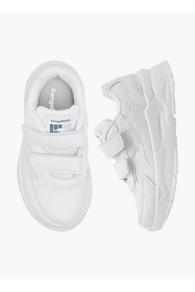 Kangaroos Kids' Logo Detail School Shoes with Hook and Loop Closure