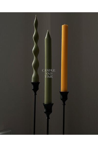 SCA CANDLE dekoratif Mum Burgu mum şamdanlık mum 2 Kili Modern Dekoratif Soy Mum