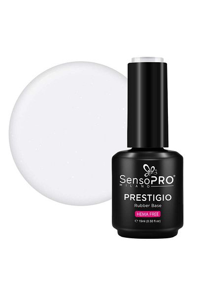 SensoPRO Milano Baza de cauciuc PRESTIGIO SensoPRO Milano - Cocos Kiss 15ml