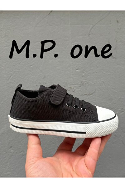 MP ONE حذاء كونفرس من الكتان للأطفال