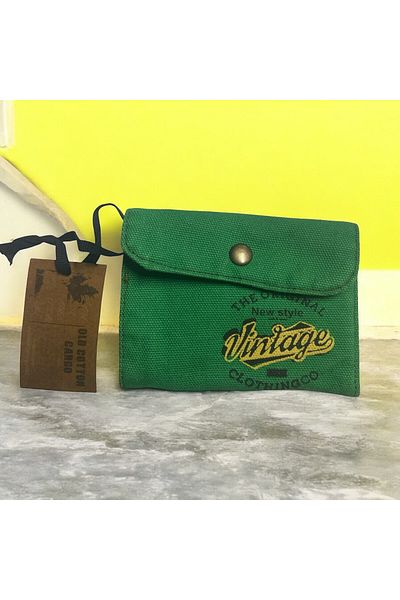 Old Cotton Vintage Casual Unisex Wallet New Rialto 6118