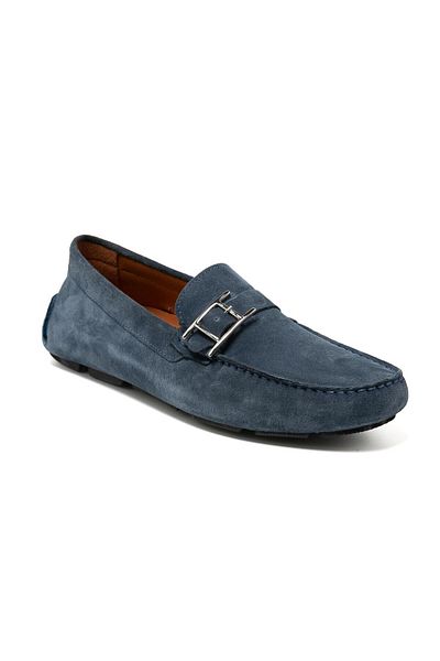 Giuseppe Mengoni Men's Oxford (Classic) Mo-7574A044-7574 Giuseppe Mengoni Indigo Suede