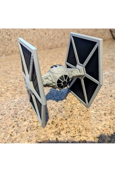 PUREYSMA Tie Fighter Airplane Model Kit |   Star Wars Themed Installable Model |   Collectible Movie Figure