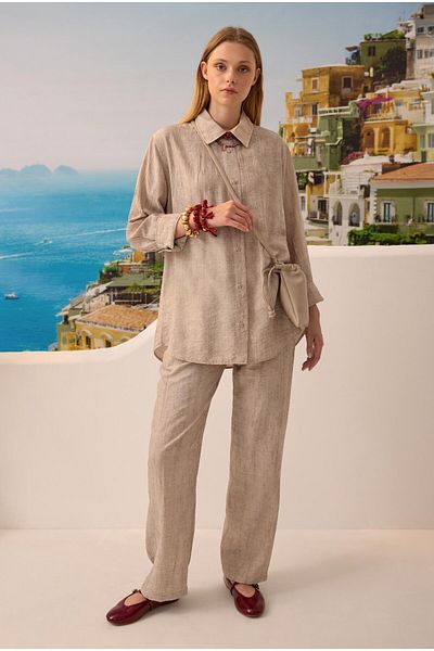 HEQA Relaxed Fit Basic Suit Soft Cashmere