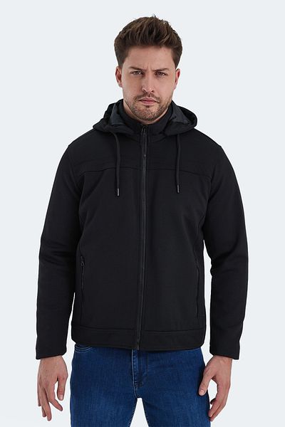 Slazenger HENDRIKKO IN Ανδρικό Παλτό & Παλτό Μαύρο