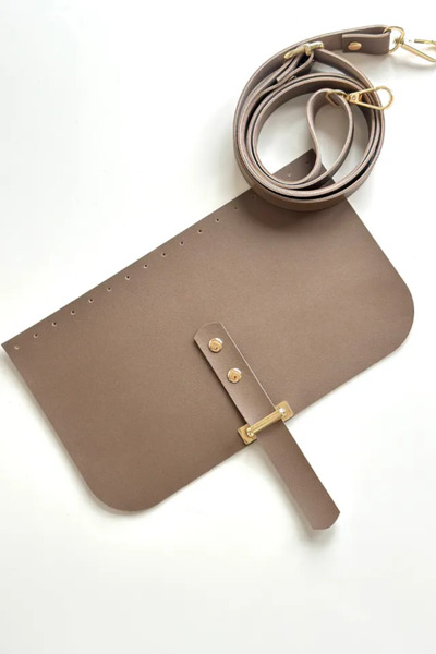 Pnrhobi Deri Çanta Kapak Askı Setleri-kahverengi