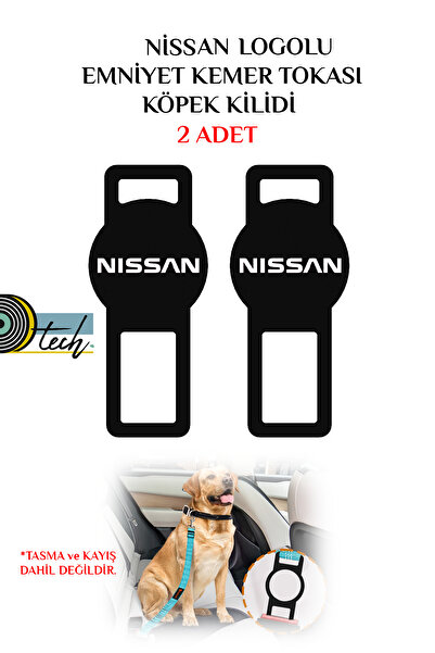 Dtech Nissan Logolu Emniyet Kemer Köpek Kilidi