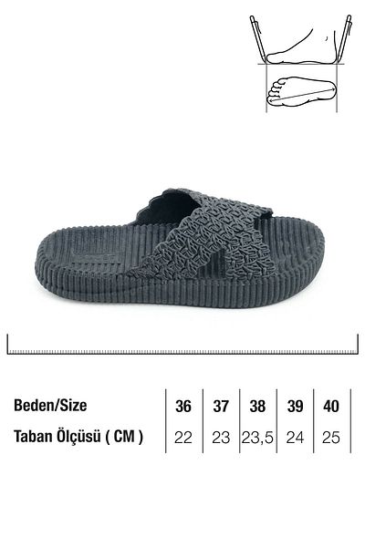 GEZER Women's Summer Home Bathroom Wet Floor Suitable Slippers