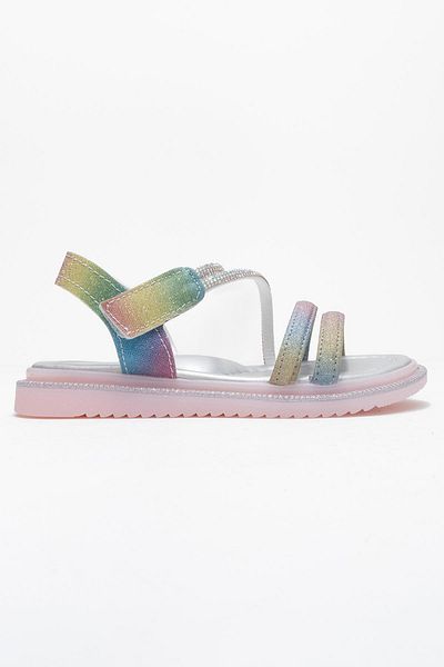 CCWAY AYAKKABI 4-Piece Stone Children's Sandals Multi