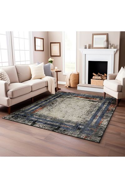 Exporgin Retro Rug Line 3D digitální tisk protiskluzový koberec
