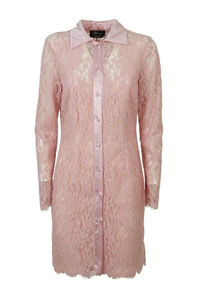 Blumarine Blumarine Lace Chemiser Dress Clothing