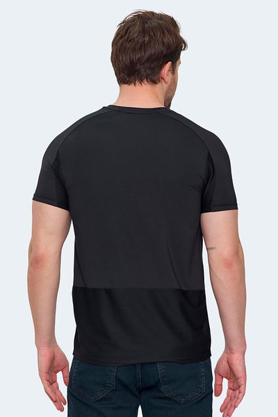 Slazenger Ανδρικό μπλουζάκι VISHAL KTN Μαύρο