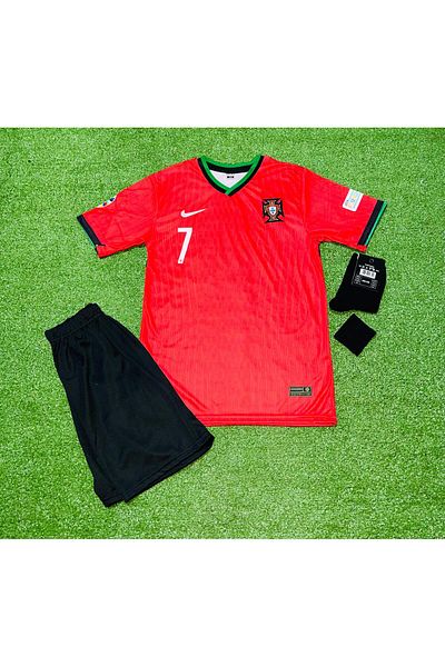 Lion Spor Orange Ronaldo Kids Jersey