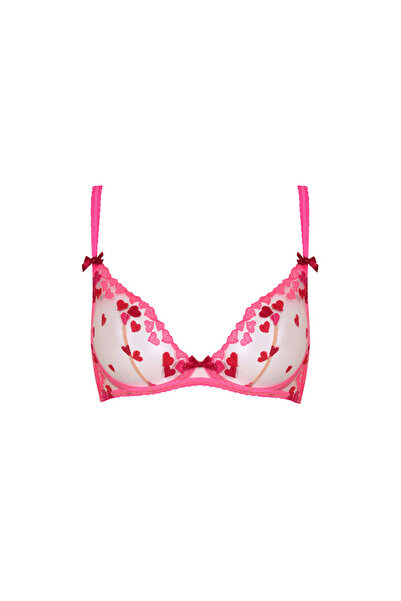 Agent Provocateur Cupid 1 Kırmızı/Pembe Dantel Sütyen