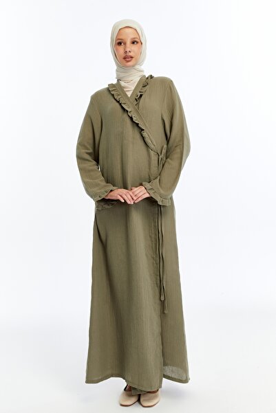 me like home Me-Like Müslin Ev-Namaz Elbisesi NMZ1242