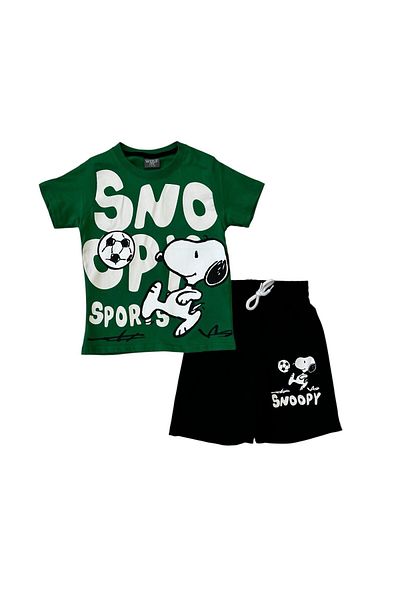 CNS Concept Green Snoopy Shorts Suit