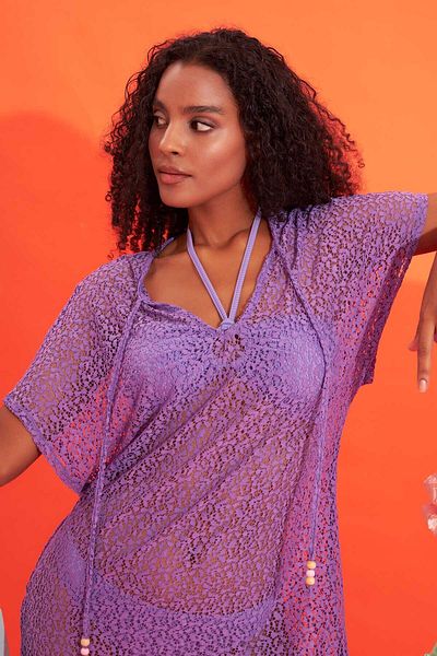 NBB Lilac Lace Dress Pareo