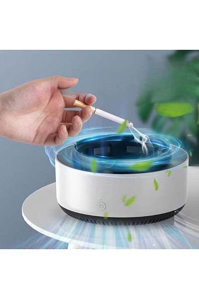 divendi-ro Electric ashtray with suction, eliminates cigarette smoke and cigarette smell