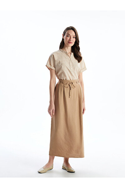 LC Waikiki Nevavm Women's Skirt with Elastic Waist