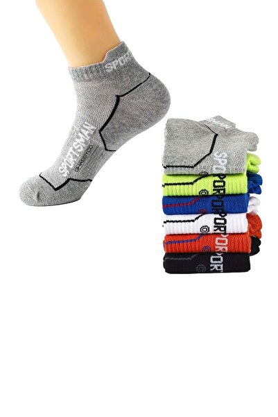 GHASSY CO. Men's Breathable Sweat Absorbent Running Football Short Sports Socks for Fitness Training