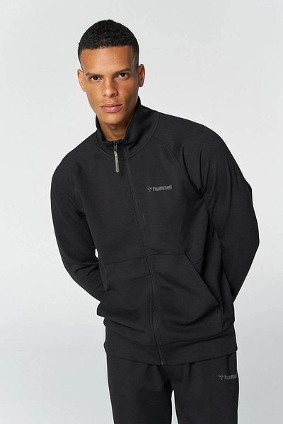 hummel Evon Zip Μαύρο Ανδρικό Φούτερ 921678-2001