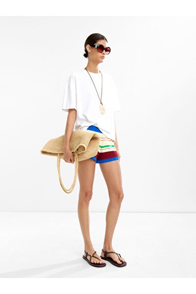 PARFOIS Pamuklu Cepli T-Shirt