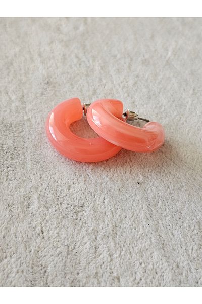 SiestaAccessories Acrylic Hoop Earrings