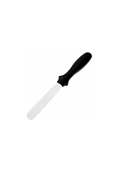 VAN VLECK Set of 2 Cake Spreading Spatulas – Flat and Oblique Steel Spatulas, Cake Cream Spreading Spatula Set