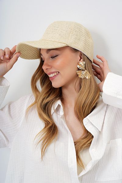 VAGGON Straw Brim Hat