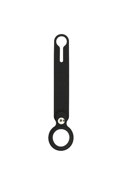 OEM Keychain for Apple AirTag 87758, silicone, black