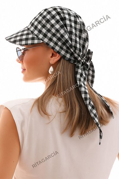 Ritagarcia Safari Tie-Up Bandana Visor with Shield