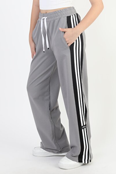 ASYAKİDS CLUB Спортен панталон с джобове за момиче, удобен за носене, от пени...