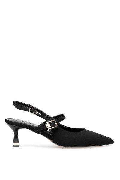 Ayakkabı Fuarı Elit Pm559 K0500N Women's Classic Heeled Shoes Black