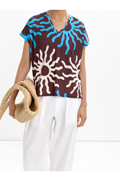 PARFOIS Desenli T-Shirt