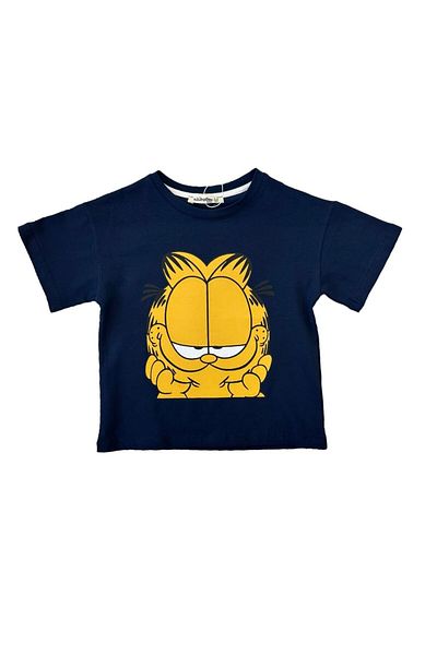CNS Concept Navy Blue Garfield T-Shirt