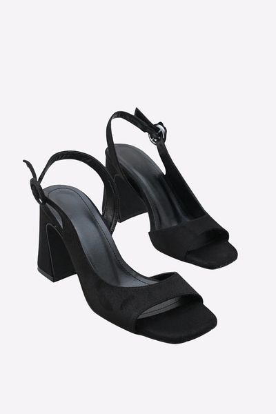 ESSE CO Pantofi cu toc casual cu cataramă de damă