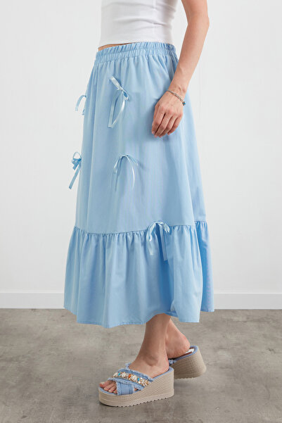 Fulla Moda Белі Ластіклі Курделелі Етек