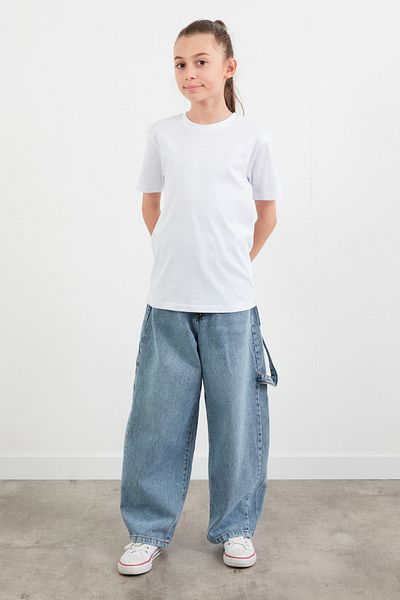 Fulla Moda Tricou pentru copii 100% bumbac Basic unisex