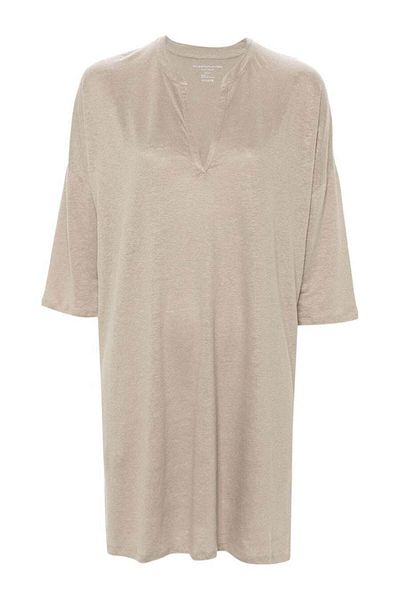Majestic Filatures Majestic Filatures Linen Blend Tunic Dress