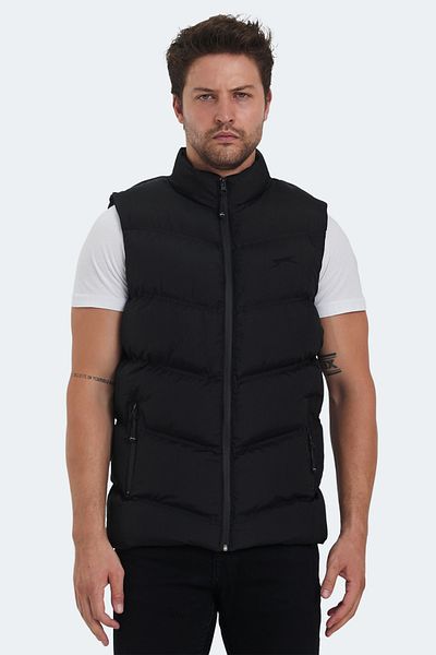 Slazenger Handle Print Men's Vest Black
