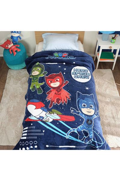 Karaca Pj masks by karaca home space crew single blanket