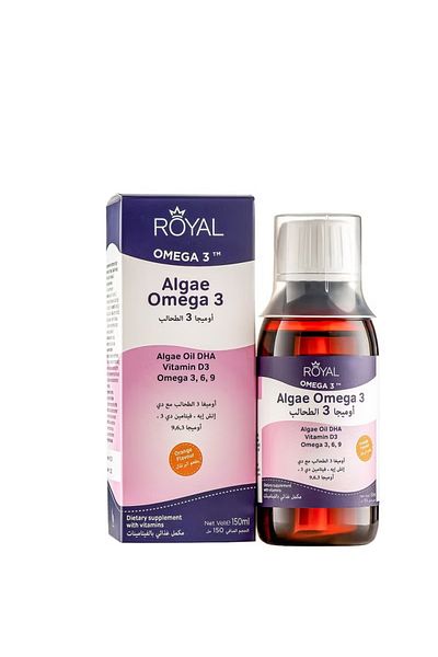 Royal Royal Omega 3 Orange Flavored Syrup 150ml