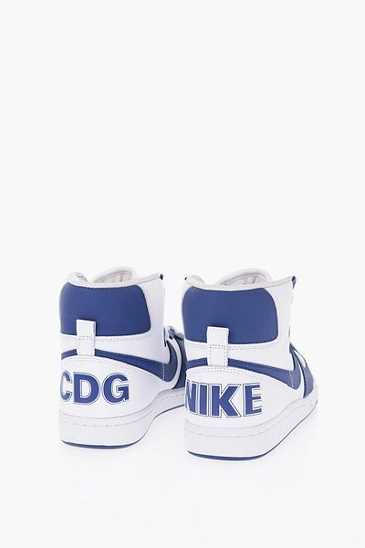 Nike Comme Des Garcons Homme Plus Two-Tone Leather Terminator Hig
