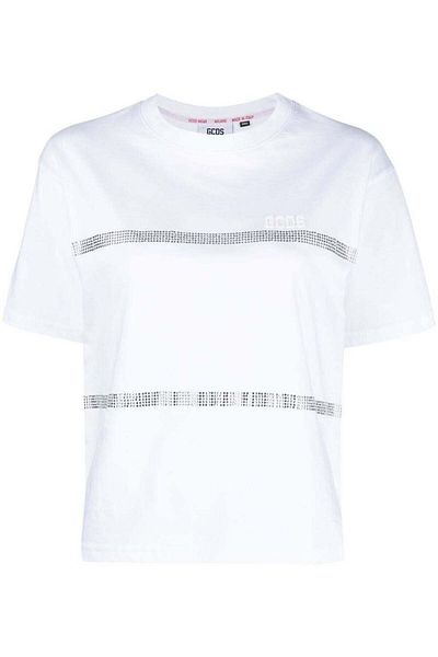GCDS Îmbrăcăminte cu tricou strălucitor Gcds