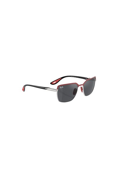 Ray-Ban Ray-Ban RB3743M 100/87 Scuderia Ferrari – Unisex Sunglasses, Dark Grey Lenses, Size 58