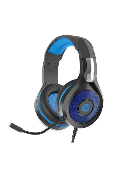 HP Stereo Headset with LED Light, Black DHE-8010